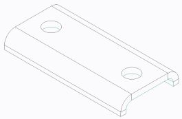 STRAIGHT TINE BRACKET