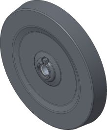 DEPTH WHEEL WITH BEARING AFTER 05-14 DD AS