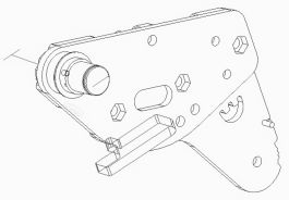 L DRILLING ARM RD WELDED