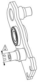 REAR CASTOR WHEEL RD (MAN)