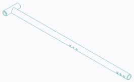 UPPER HARROW TIE-ROD OC WELDED