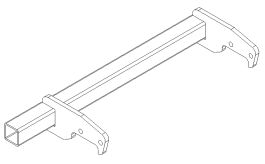 TRACK ERADICATOR SUPPORT R TS WELDED