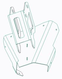 TRIBORD CHUTE AD WELDED