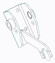 CYLINDER CLEVIS RD WELDED