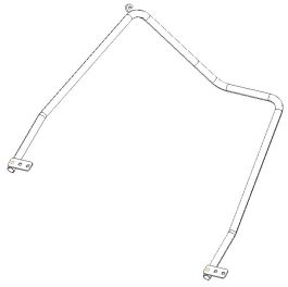 PROGRESS P LEFT REAR SAFETY RAILING