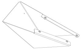 HOPPER C AS LEFT SUPPORT BRACKET