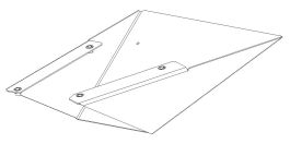 HOPPER C AS RIGHT SUPPORT BRACKET