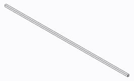 TINE HOLDER BAR 6 M DD