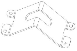 PROGRESS P TRACK MARKER FLANGE BRACKET