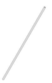 BARRE COUCHE CANNE 3 M DD