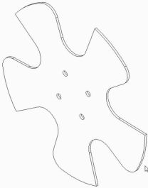 DISC BORDER BLADE XF