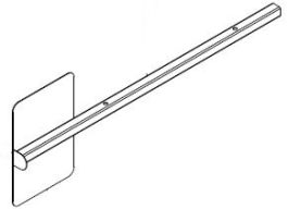 REFLECTIVE PLATE SUPPORT TRW2