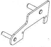 PLATINE SUP G TRACEUR TRW2
