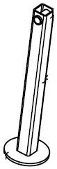 FRAME STAND WT SO