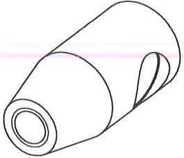 MARKER CYLINDER ROD YOKE, OC