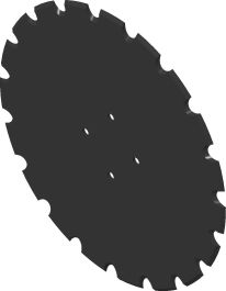 NOTCHED DISC HD