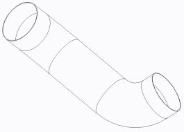 STEEL PIPE-HOSE DIAM. 200
