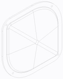 OVAL SULKY VIEWING PORT PLAN 85292-0
