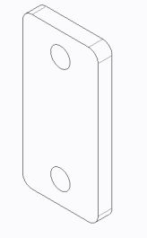 CONTRE PLAQUE FIXATION ESSIEU
