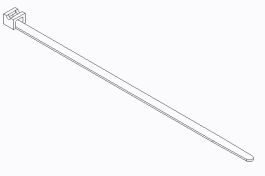 LOCKING WIRE NYLON RED