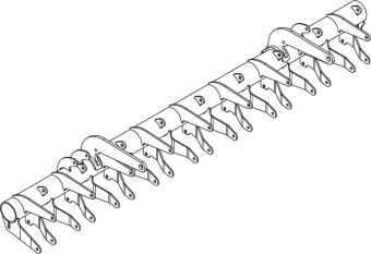 4,5m - 36 rows