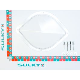 SET SICHTFENSTER OVAL SULKY