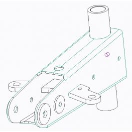 SINGLE MARKER BASE TC WELDED