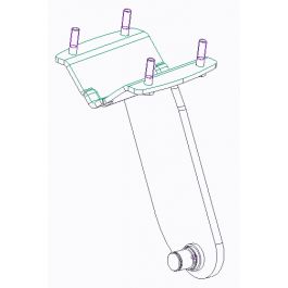 FR TOOL DISC ARM MD WELDED