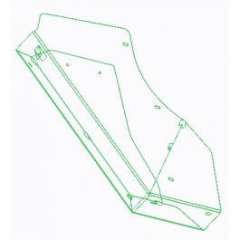 CENTRAL DEFLECTOR L DPX CD WELDED