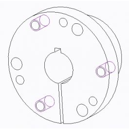 REMOVABLE HUB D=14