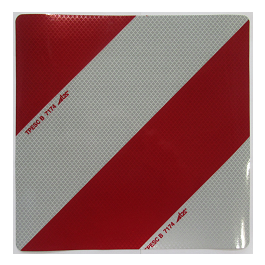 L REFLECTOR STICKER 282*282 CLASS B