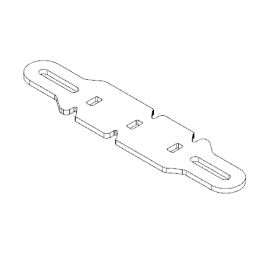 PLAT SUPPORT TUYAUX L2 RF