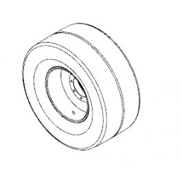 COMPLETE WHEEL 8T 500 60X22.5  RADIAL