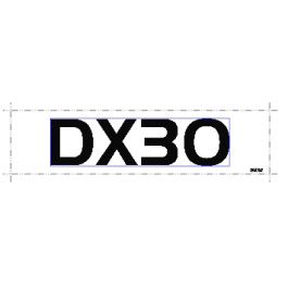 STICKERS DX30