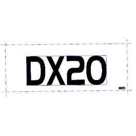 STICKER DX 20