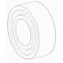 ROULEMENT 3206 2RS 30X62X23.8