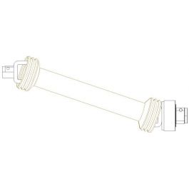 PTO SHAFT 100 1P3-8 SPLINES 160CH LC