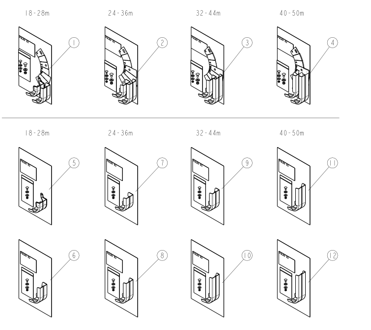 CNX6160H E2 18-50 m / CNX6210H E2 18-50 m / CNX6240H E2 18-50 m