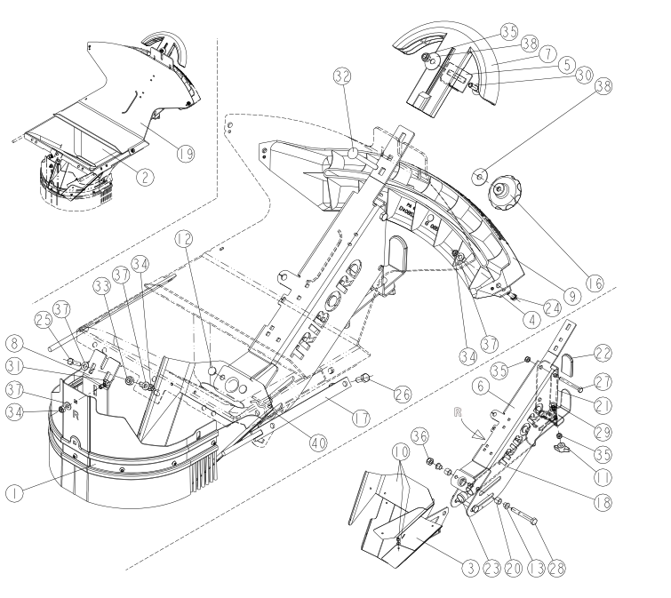 XT160H E-E2 18-50 m / XT210H E-E2 18-50 m / XT240H E-E2 18-50 m