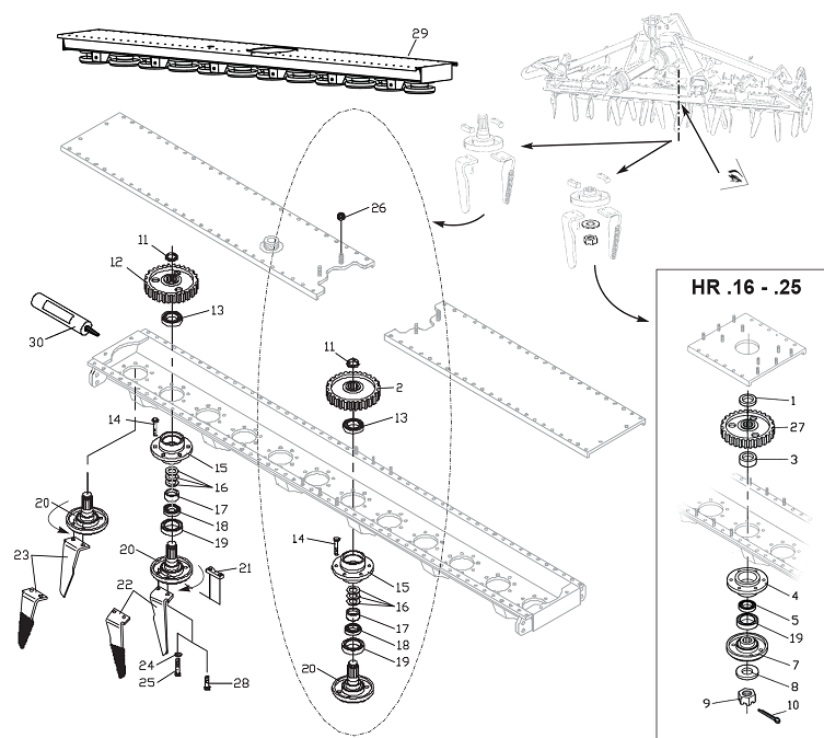 HR 100.16-.17-.20-.25-.26
