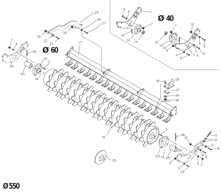 Ø550